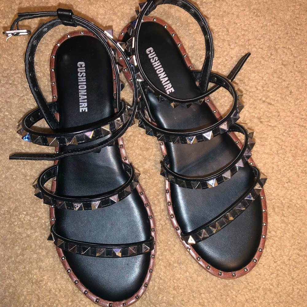 Black studded Sandals
